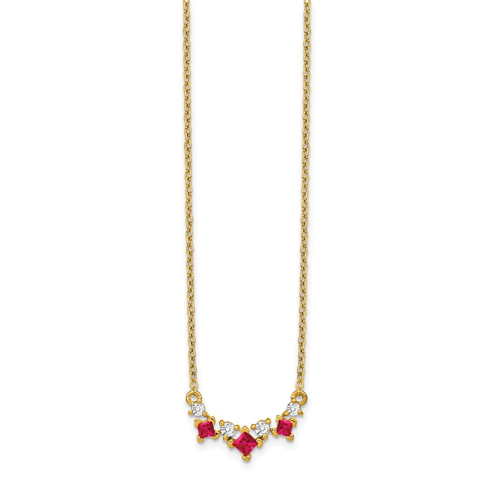 Gemstone & Diamond Necklaces