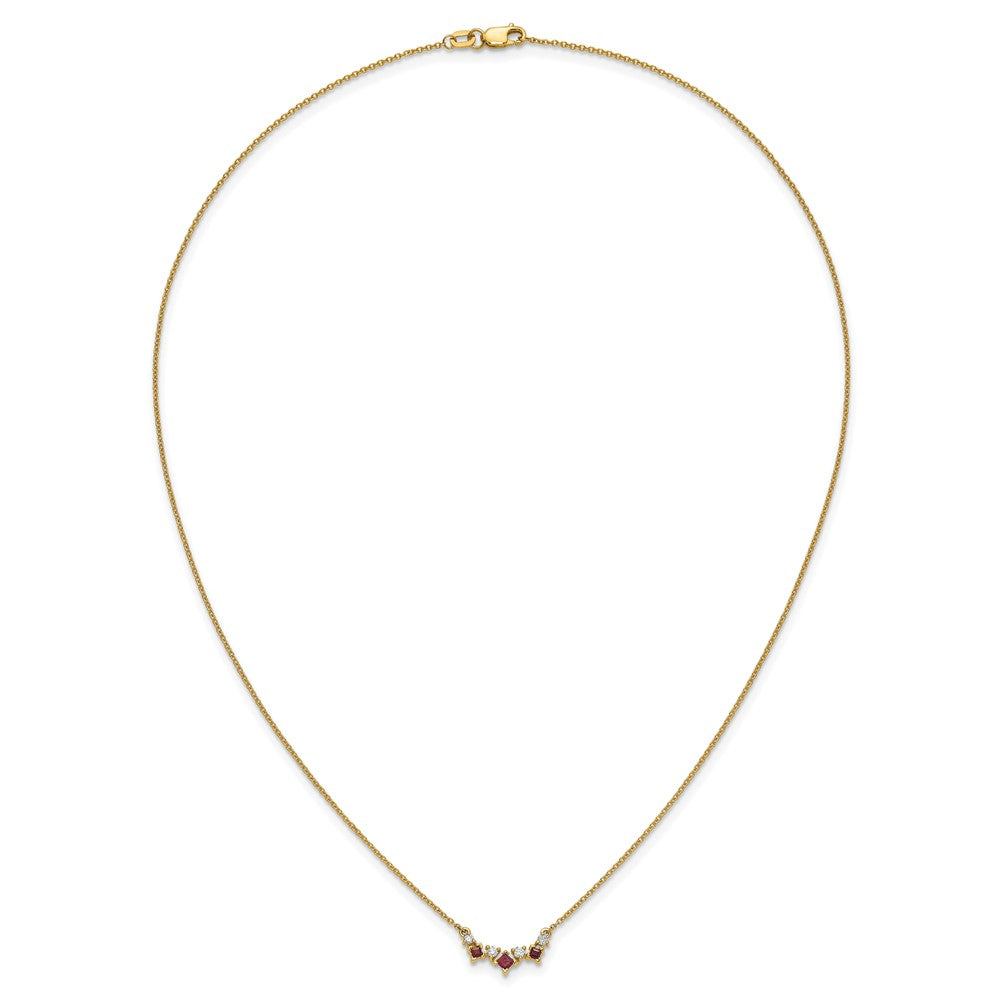 Gemstone & Diamond Necklaces