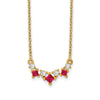 Gemstone & Diamond Necklaces