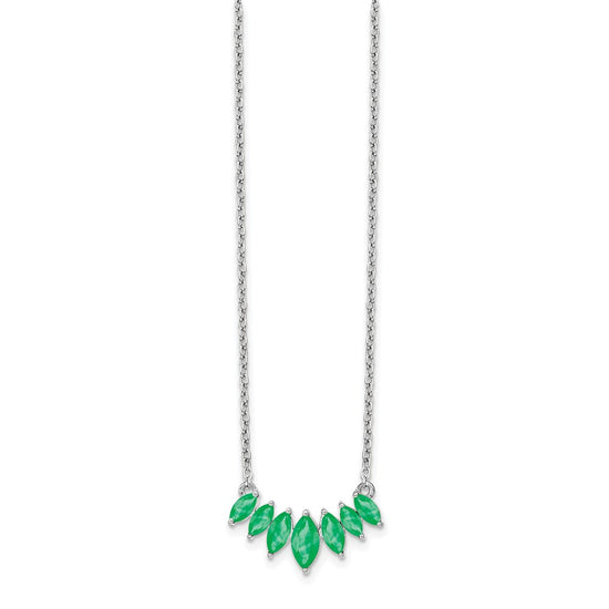 7 Marquise Gemstone Necklaces