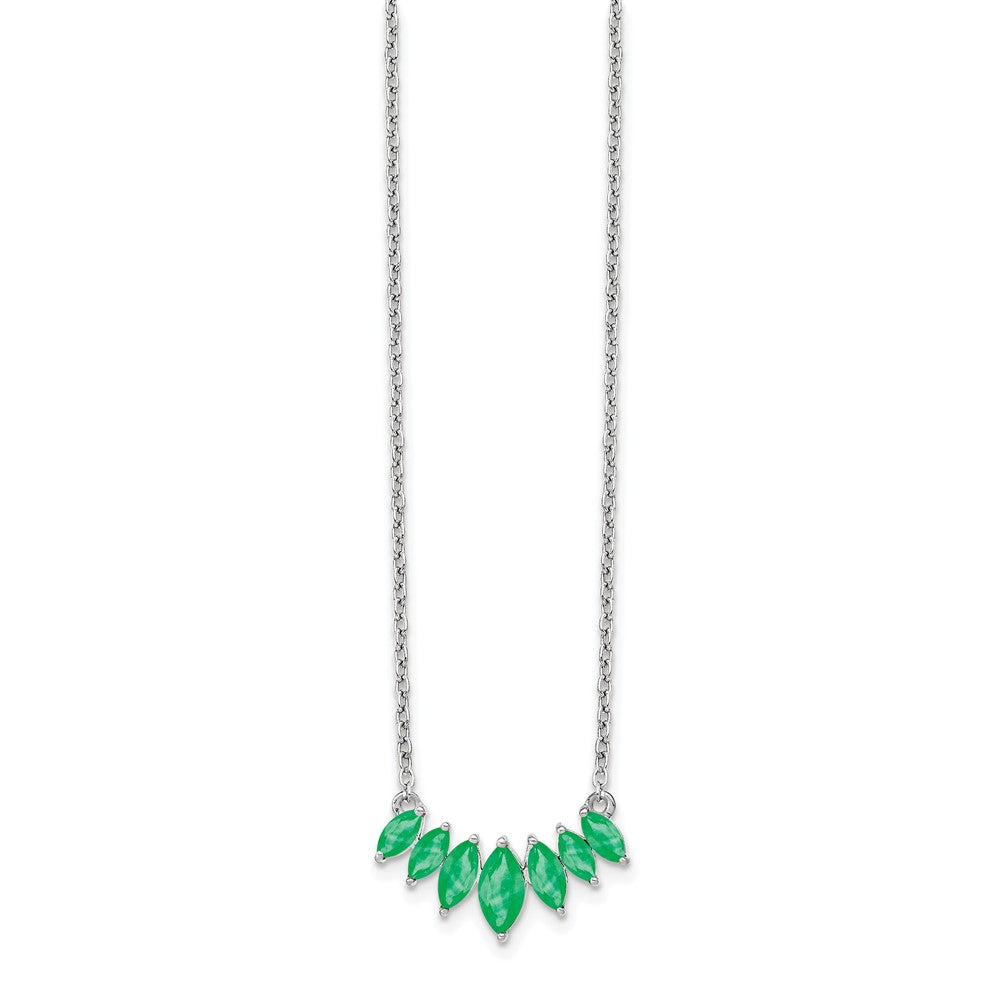 7 Marquise Gemstone Necklaces