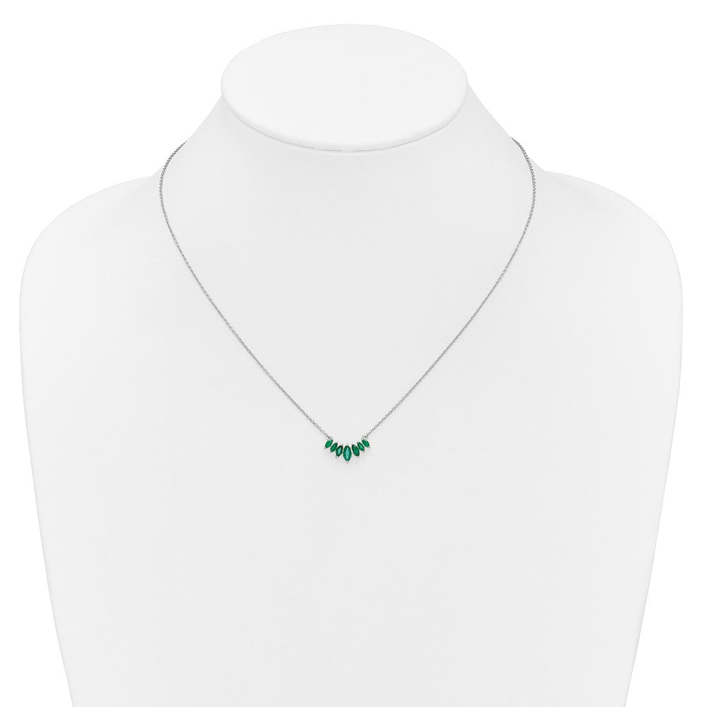 7 Marquise Gemstone Necklaces