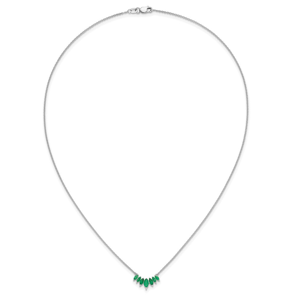 7 Marquise Gemstone Necklaces