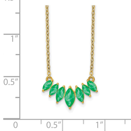 7 Marquise Gemstone Necklaces