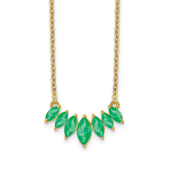 7 Marquise Gemstone Necklaces