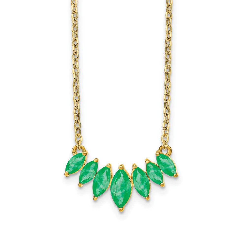 7 Marquise Gemstone Necklaces
