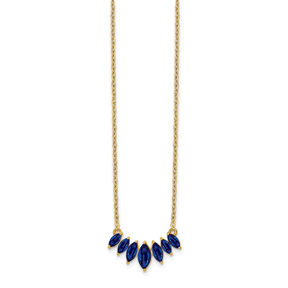 7 Marquise Gemstone Necklaces