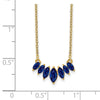 7 Marquise Gemstone Necklaces