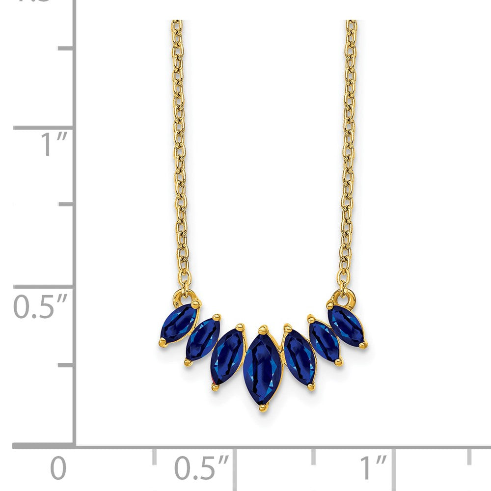 7 Marquise Gemstone Necklaces