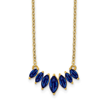 7 Marquise Gemstone Necklaces