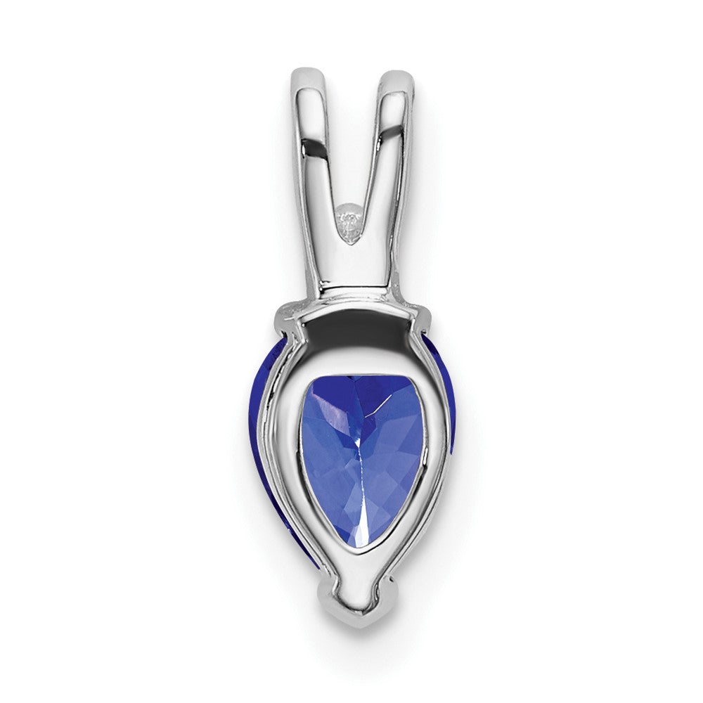 Pear Gemstone & Diamond Pendants