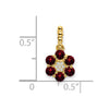 Gemstone and Diamond Floral Pendants