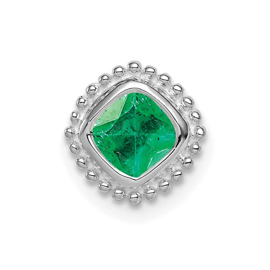 Cushion Gemstone Chain Slides