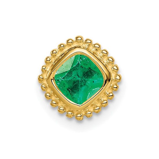 Cushion Gemstone Chain Slides