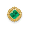 Cushion Gemstone Chain Slides
