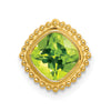 Cushion Gemstone Chain Slides