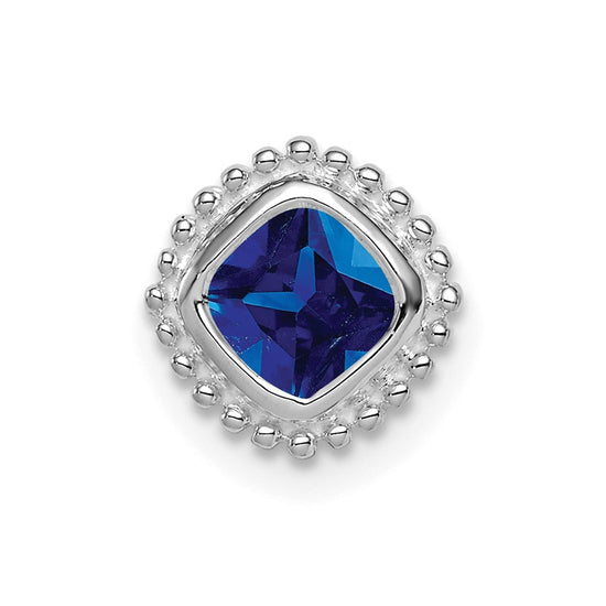 Cushion Gemstone Chain Slides