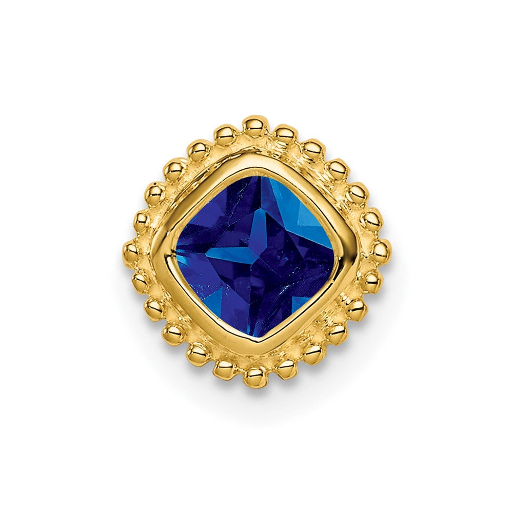 Cushion Gemstone Chain Slides