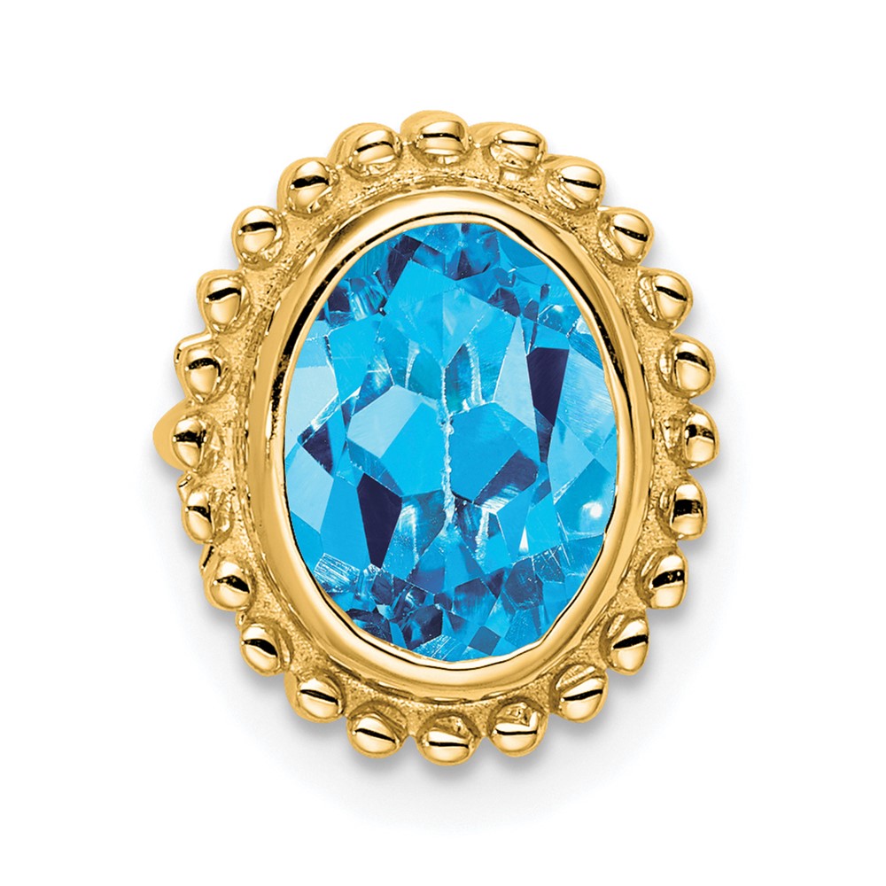 Oval Gemstone Pendants