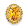 Oval Gemstone Pendants