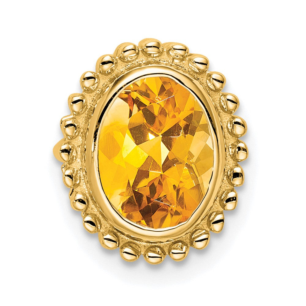 Oval Gemstone Pendants