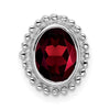 Oval Gemstone Pendants