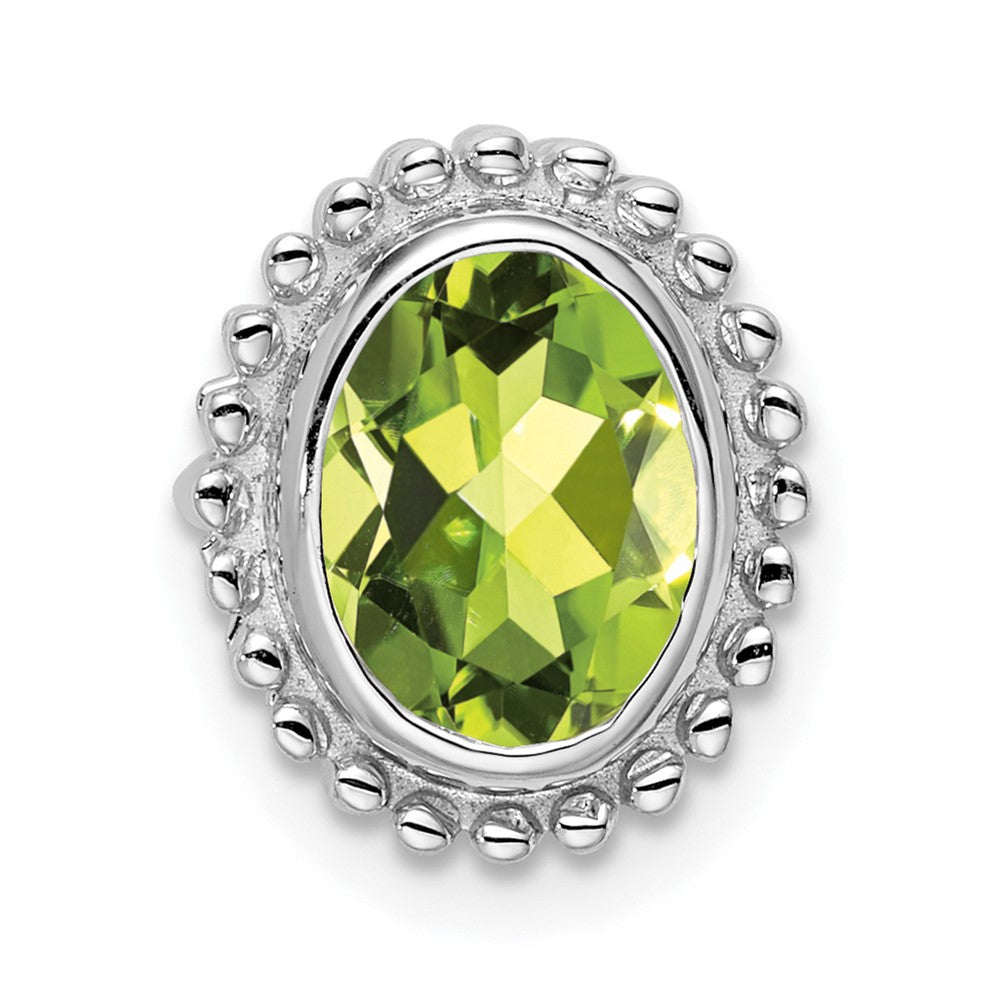 Oval Gemstone Pendants