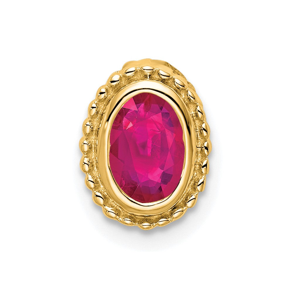 Oval Gemstone Pendants