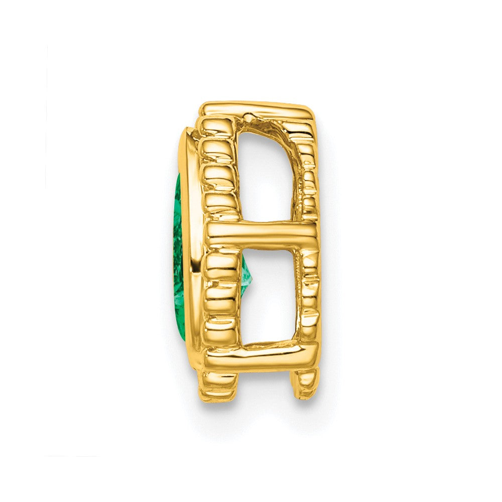 Pear Gemstone Chain Slides