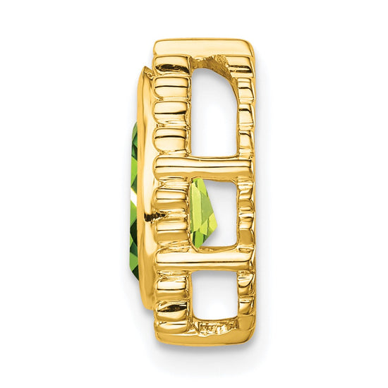 Pear Gemstone Chain Slides