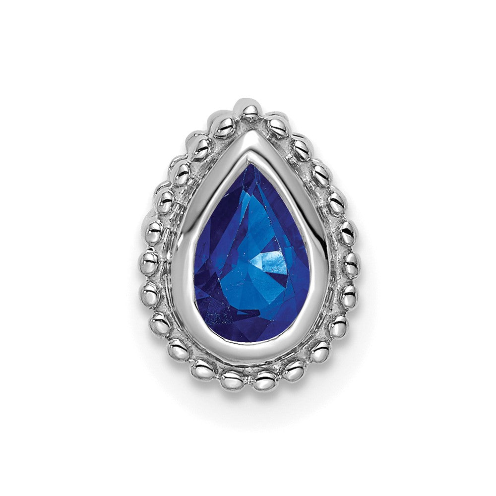 Pear Gemstone Chain Slides