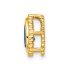 Pear Gemstone Chain Slides