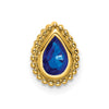 Pear Gemstone Chain Slides