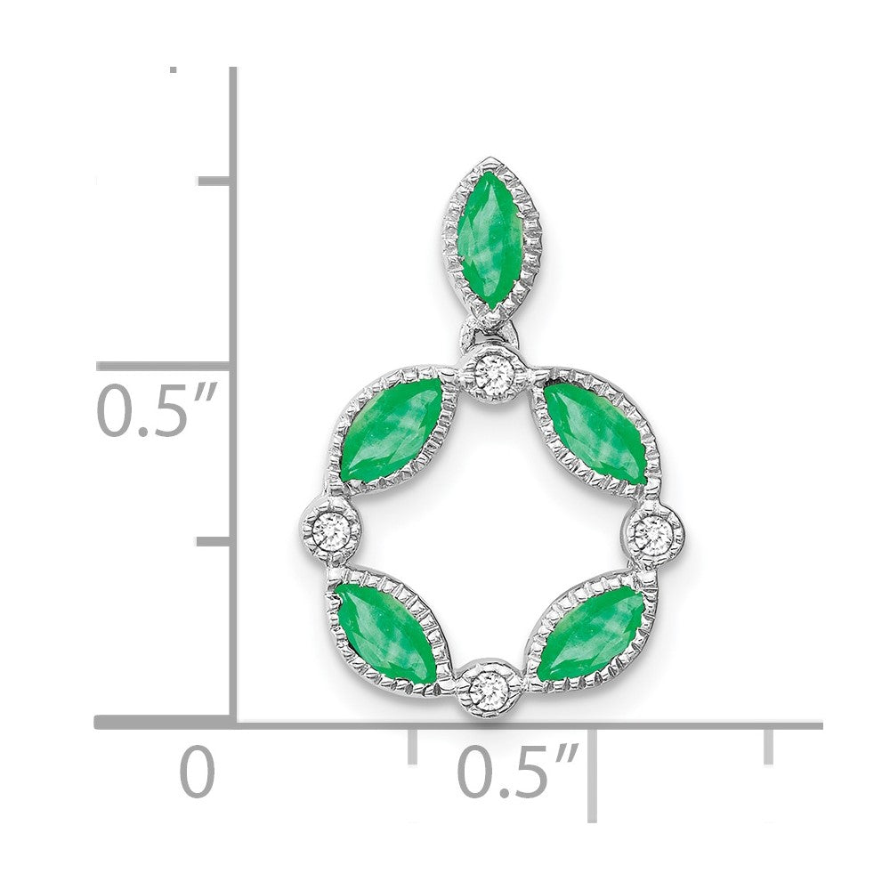 Gemstone and Diamond Pendants