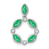 Gemstone and Diamond Pendants