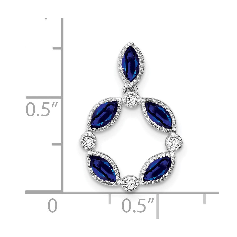 Gemstone and Diamond Pendants