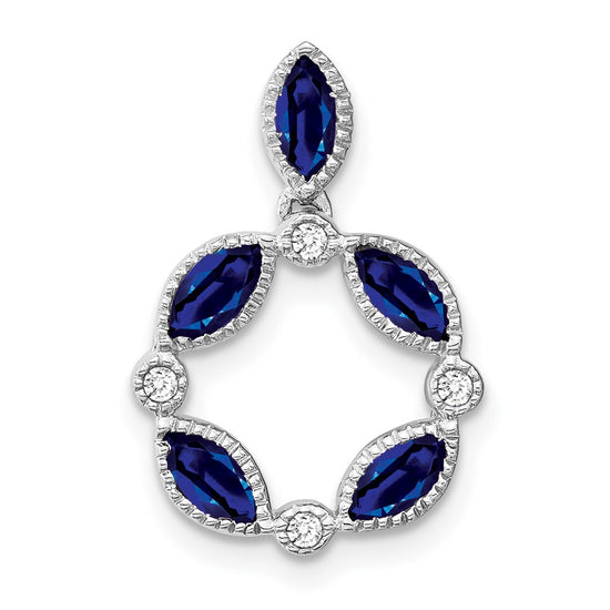 Gemstone and Diamond Pendants