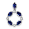 Gemstone and Diamond Pendants