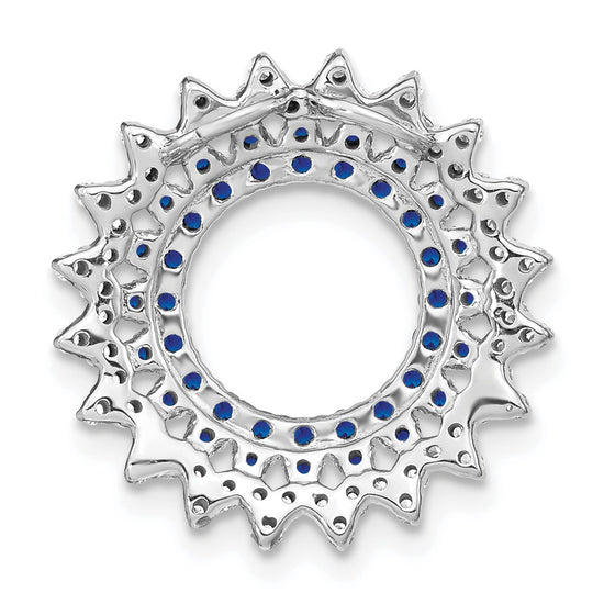 Gemstone & Diamond Sunburst Chain Slides