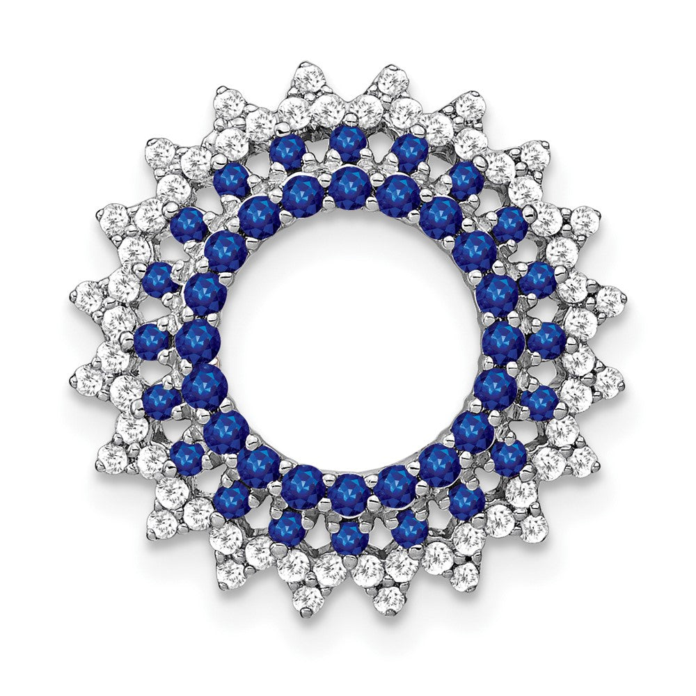 Gemstone & Diamond Sunburst Chain Slides