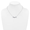 Gemstone & Diamond Floral Bar Necklaces