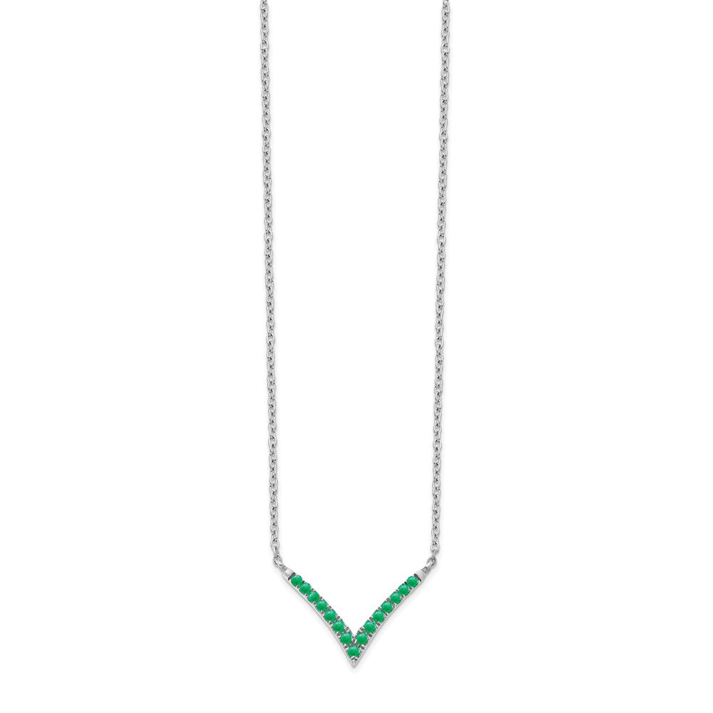 Gemstone V-Necklaces