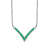 Gemstone V-Necklaces