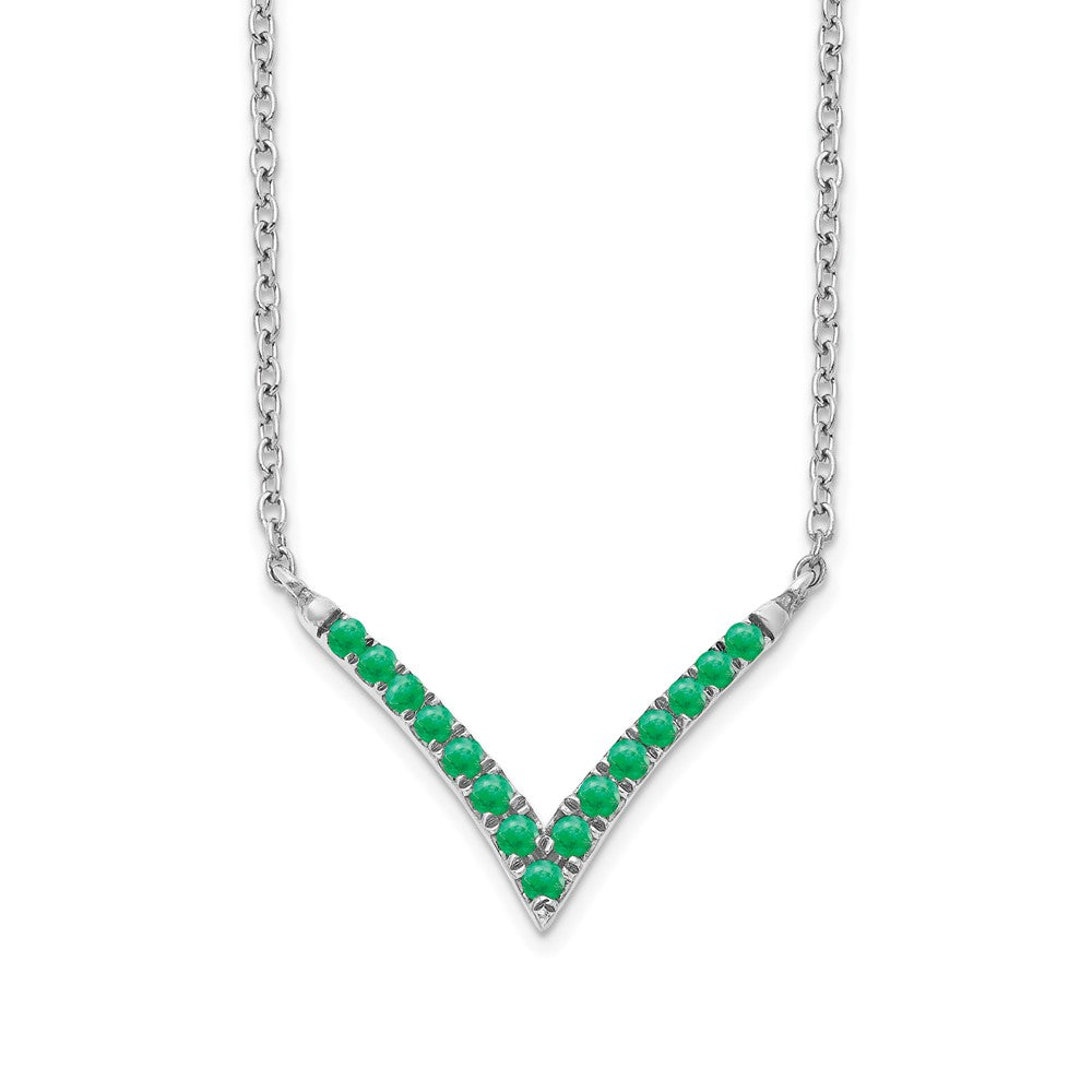 Gemstone V-Necklaces
