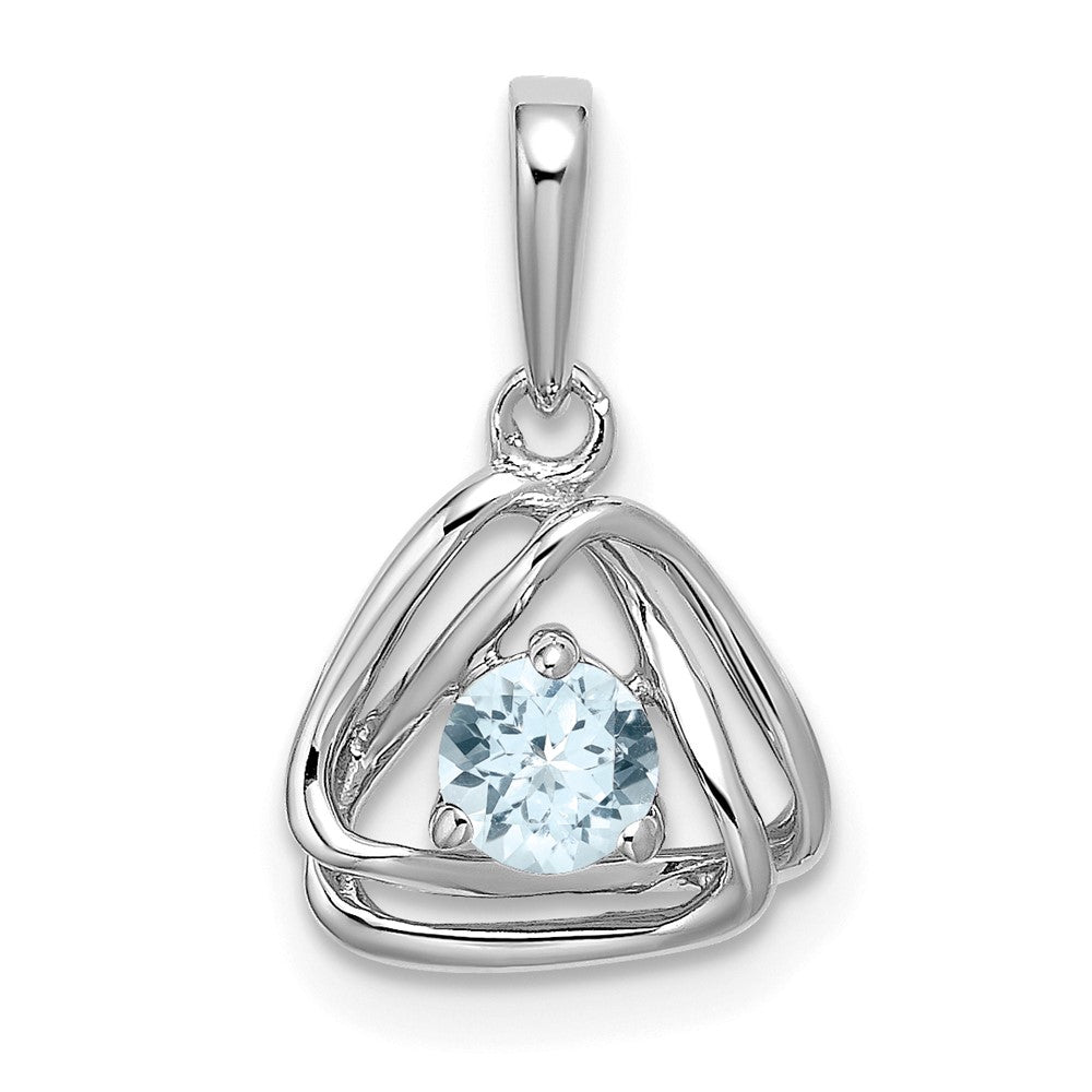 Gemstone Triangle Pendants