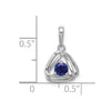 Gemstone Triangle Pendants