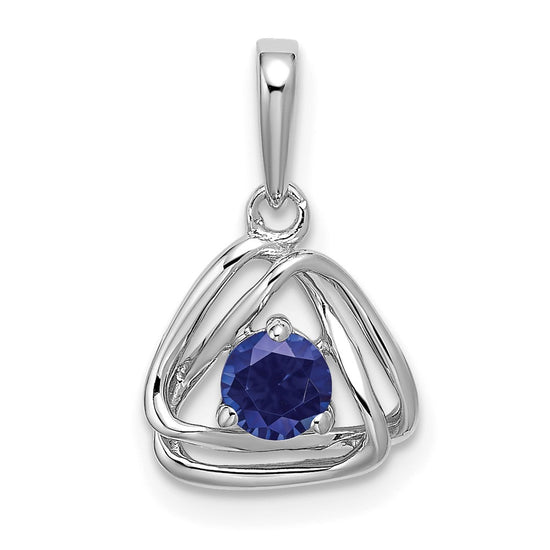Gemstone Triangle Pendants