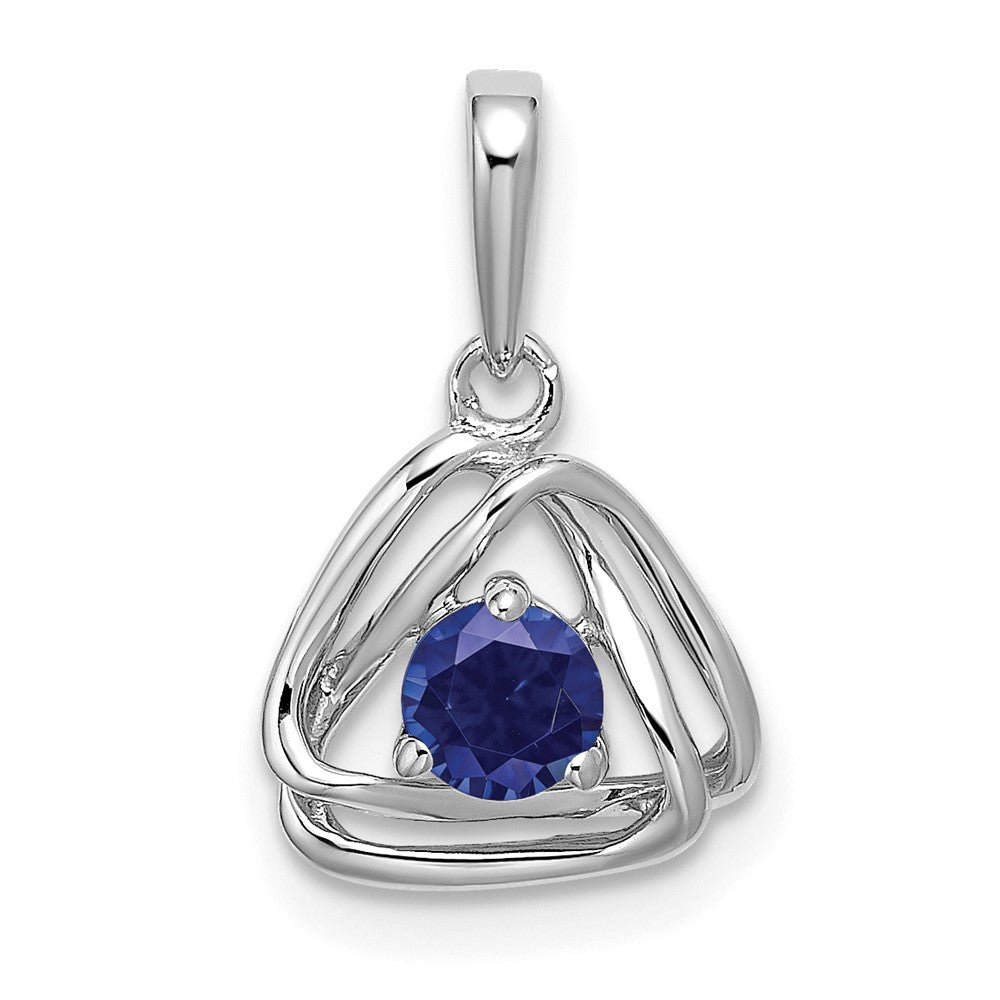 Gemstone Triangle Pendants