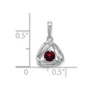 Gemstone Triangle Pendants