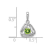 Gemstone Triangle Pendants